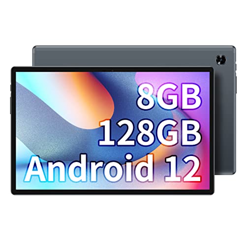 TECLAST M40 Pro Tablet Android 12 8GB RAM+128GB ROM 10.1 Pulgadas, 4G LTE, 5G WiFi, (1TB TF), Octa Core 2.0GHz, 7000mAh/SIM+TF/BT5.0/Face ID/FHD1920*1200/Dobles Cámaras/GPS/OTG/Type C/4 Altavoz/Metal