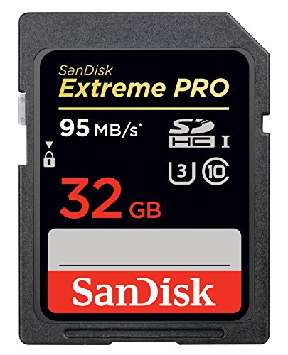 Tarjeta de Memoria SanDisk Extreme Pro SDHC UHS de 32 GB, hasta 95 MB/s